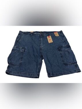 Levis Men’s CARRIER CARGO SHORTS LIGHTWEIGHT DENIM 100% COTTON Sz48 NWT